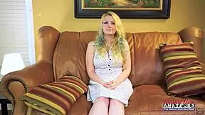 lovely blonde cutie chelsie r relaxes to get massaged and a facial