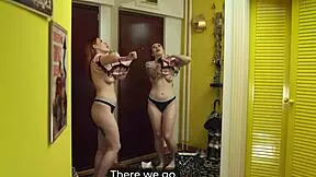 Step Mom Catches Step Son Spying And Turns It Into Naughty Fun