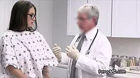 Big Tit Patient Riding Old Doctor's Lonely Dick