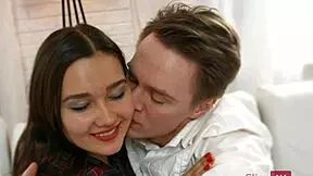 kinky babe seduces her well hung man