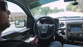 Stella Blows and Rides Driver's Dick After Getting a Tattoo