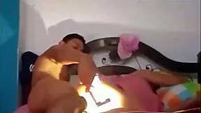 Stepmom and stepson caught in hardcore fucking and recording.