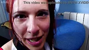 Anal lover tania struggles with homework then gets rough anal fucking