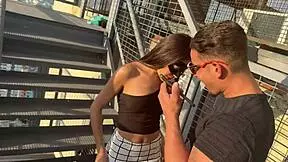 Husband Makes Wife Cuckold At Work With Young Girl