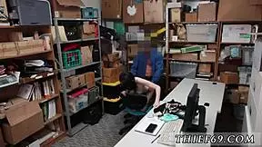 Police officer catches bound mexican teen suspect in hardcore uniform action