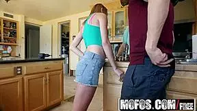 Mofos - cece capella shows perky big tits on beach