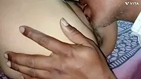 Stepsister fulfilled stepbrother's sex fantasy in his dream