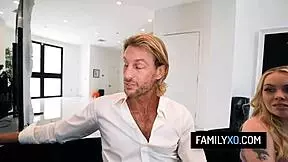 pervy stepfather fucks his stepdaughter to punish his cheating wife - haley spades annie king