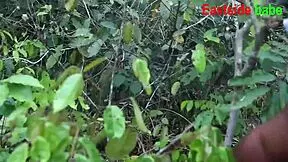 Once, she felt double pressure and begged for blowjob before hardcore