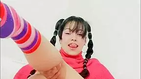 Playful Blue Masturbates and Squirts Uncensored