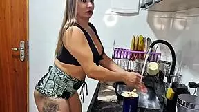 Oh That Chubby Maid Is Such A Temptation!