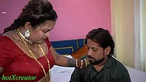indian boss seduces beautiful wife at office