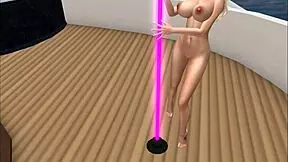 kassie shows camel toes at club home of porno stars!