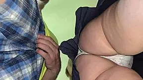 strangers dick penetrates panties underskirt in japanese subway train