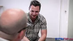 Small Teen TITS Spermed In THREESOME