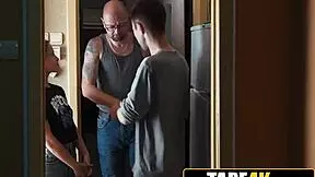 Dirty old man pays to pound sons tight girlfriend