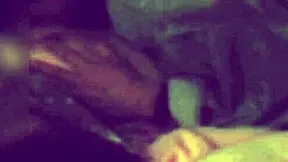 Sneaking into the young wife's room for passionate night sex