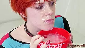 does this russian teen crave bdsm anal pain and cum?