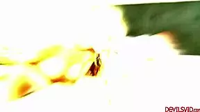 Big tits blonde stepmom squirts after fucking her stepson.