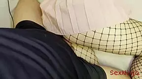 My step-sister needs extra motivation during tutoring sessions! She gets fucked hard in doggystyle and missionary with big cock!