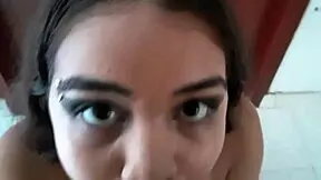 I Show My Small Stepsister My Sloppy Cock and She Deepthroats It