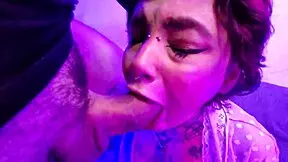 cute alt teen 18+ fucks lucky guy and fills mouth with creamy cum