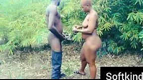 My stepsister took me to bush just to fuck my long dick