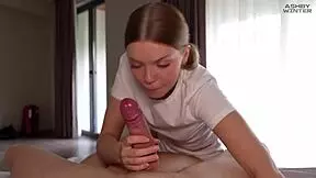 Compilation of First-Person Blowjobs from Cute Girls