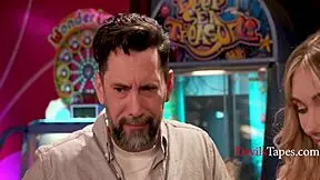 Fucking my stepdad while pac man watches