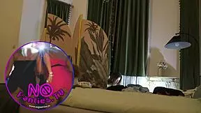 sexy lingerie and mini skirts try on haul with hot brunette babe backstage 😍