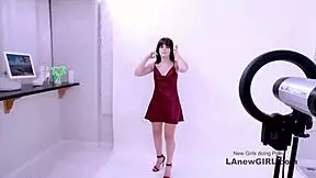 Radiant brunette muse 😍 gets fucked at the modeling audition.