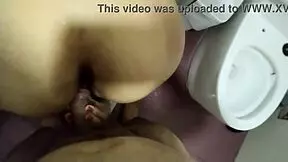 Spy on bathing sister-in-law, fuck her doggy style intensely