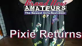 Cutie Pixie Pie Sucks Cock Hard And Gets Her Pussy Fucked Deep