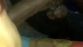 my stepmother helps with a handjob and deep throat