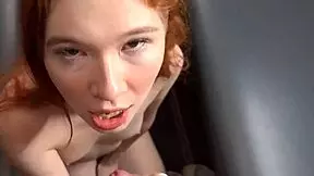 russian teen 18+ enjoys anal sex in the train with tight ass