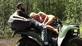 A fun ride on a 4-wheeler turns into an unforgettable adventure with Bailey Brooke and Justin Sane