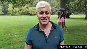 Dan Leads Brunette Group in Intense Licking and Fucking