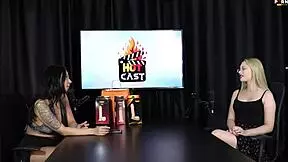 This wild interview with Vivan Lola and Vitória Beatriz in Porn Cast Brazil is full of hot stuff part 1 on sheer red