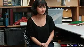 Teen Shoplifter Reluctantly Blows Security Guard