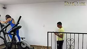 Latina Girl Hooks Up With Her New Gym Friend. They Fuck Hard.