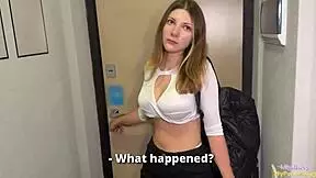 Please don't throw me out at night, my ex needs help after a fight