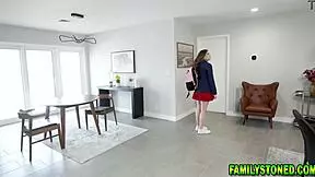 stepsiblings katie kush and david lee ends up having a hot fuck sesh with their stepmom summer stevens and her hookup sophia locke