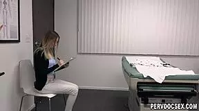 Ailee anne seeks medical advice for under-developed breasts examination by doctor jay crew and nurse lilly james