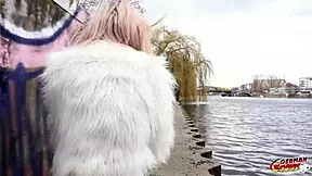 Skinny German Becky's First Time Porn Casting In Berlin!