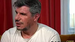 Stepdaddy fiercely saves tight pussy from cartel thug