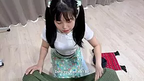 Horny Asian Girl Seduces Teacher