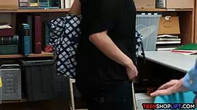 Teen Shoplifter Reluctantly Blows Security Guard