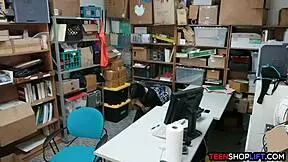 Teen Shoplifter Reluctantly Blows Security Guard