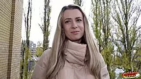 Adriana Sweetblonde picked up and fucked hard in Berlin casting!