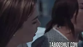 Seen Not Heard - Alexis Fawx And Bobbi Dylan In Taboo Threesome.